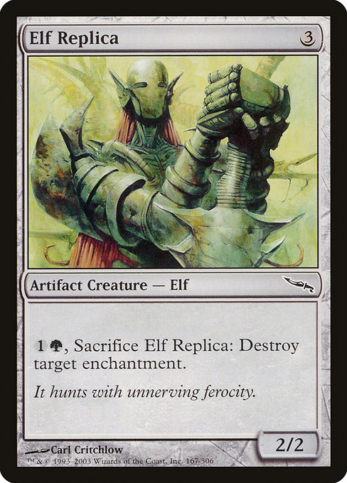 Elf Replica (Mirrodin #167)