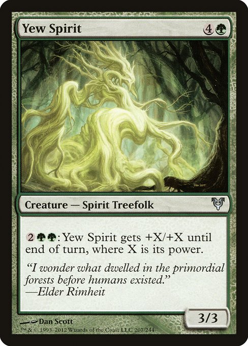 Yew Spirit (Avacyn Restored #207)