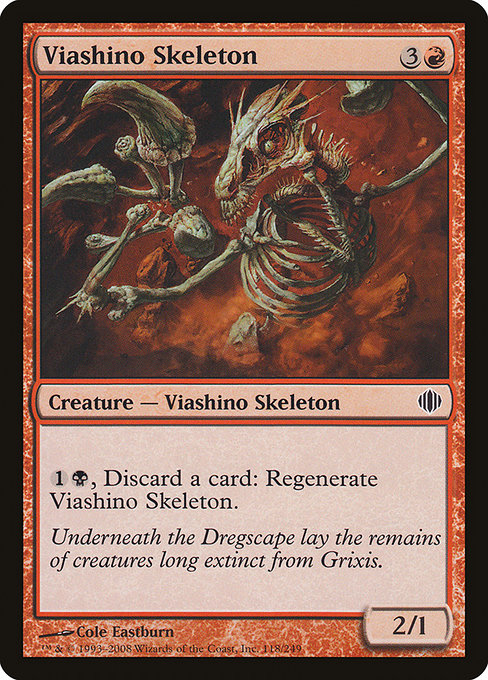 Viashino Skeleton card image