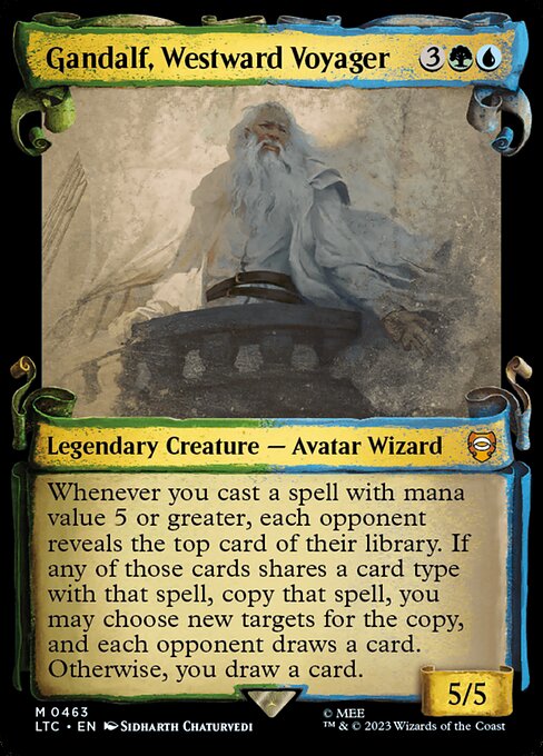 Gandalf, Westward Voyager (Tales of Middle-earth Commander #463)
