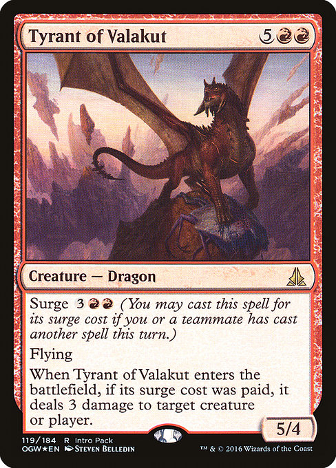 Tyrant of Valakut (POGW)
