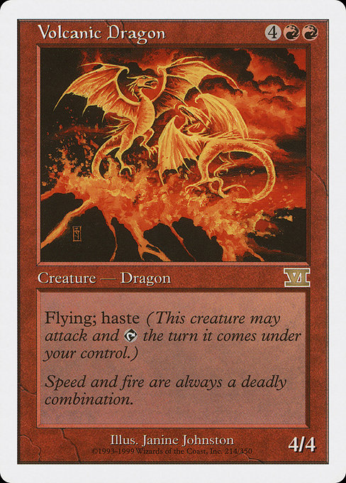 Dragon des volcans