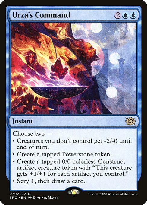 Urza's Command (The Brothers' War #70)