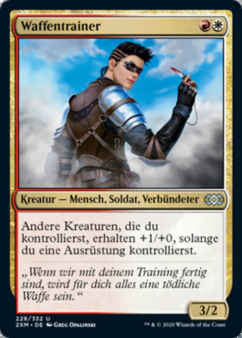 Weapons Trainer (Double Masters #228)