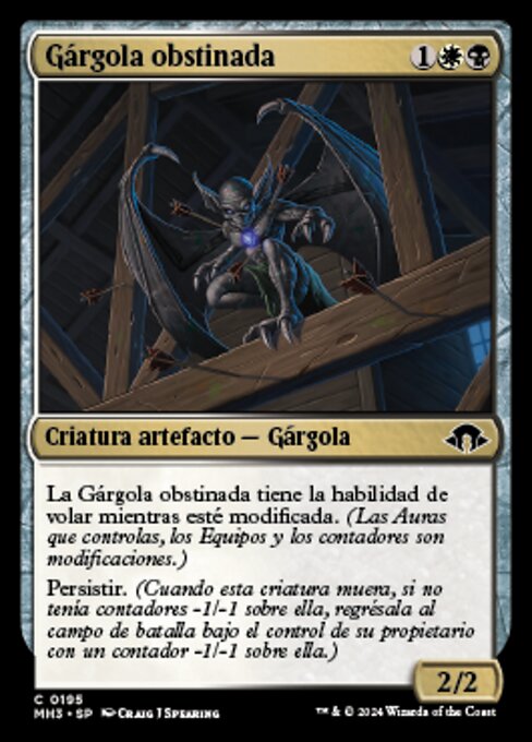 Obstinate Gargoyle (Modern Horizons 3 #195)