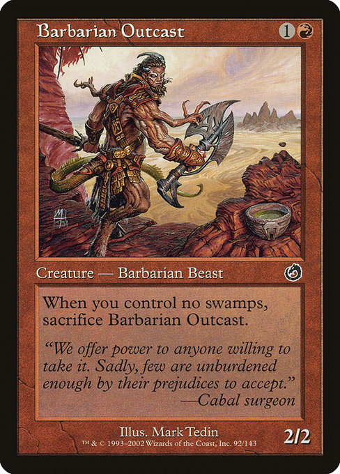 Barbarian Outcast card image