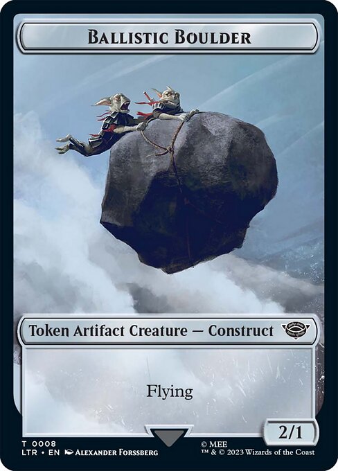 Ballistic Boulder (Tales of Middle-earth Tokens #8)