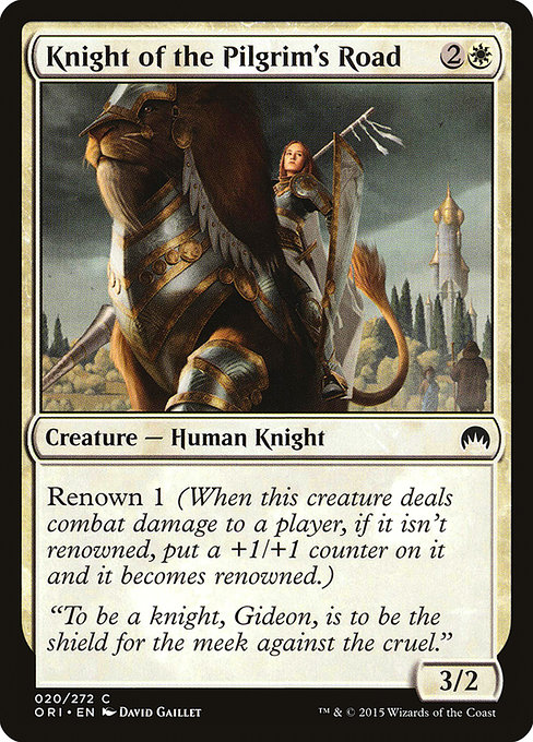 Knight of the Pilgrim's Road card image