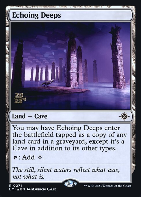 Echoing Deeps (The Lost Caverns of Ixalan Promos #271s)