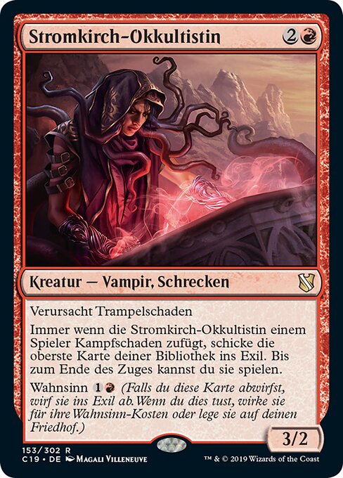 Stromkirk Occultist (Commander 2019 #153)