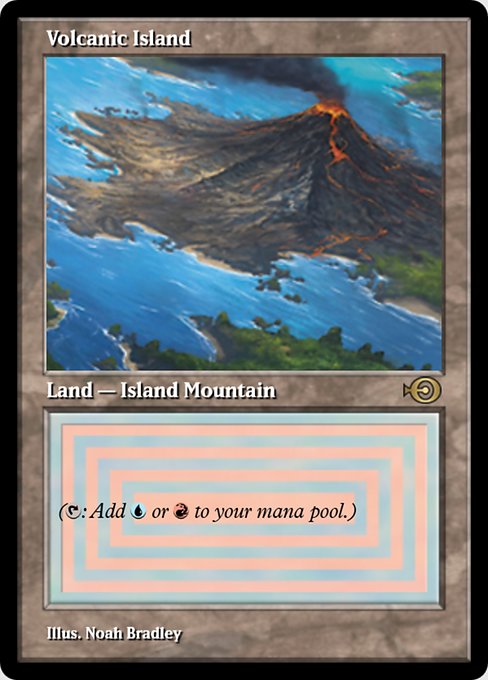 Volcanic Island (Magic Online Promos #43626)