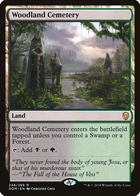 Woodland Cemetery (Dominaria #248)