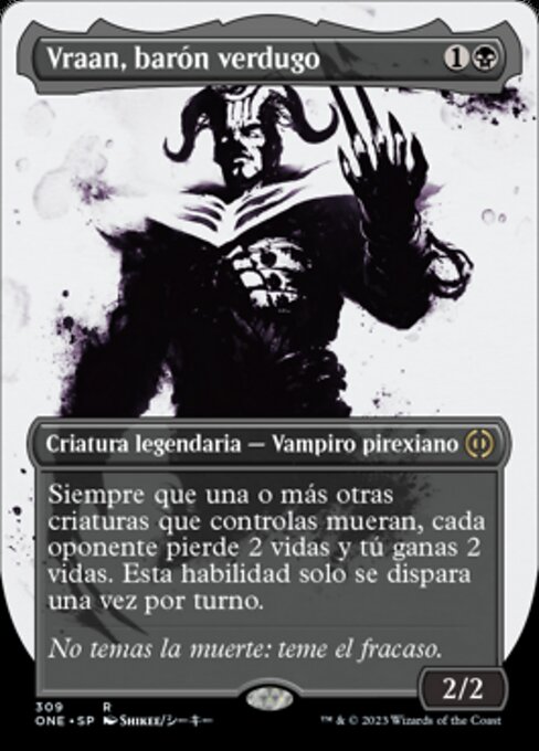 Vraan, Executioner Thane (Phyrexia: All Will Be One #309)