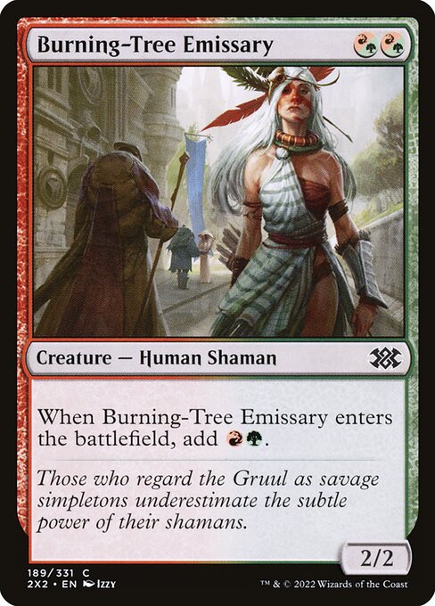 Burning-Tree Emissary (Double Masters 2022 #189)