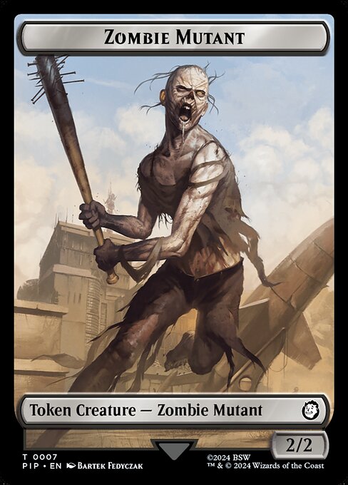 Zombie Mutant (Fallout Tokens #7)