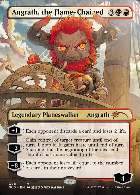 Angrath, the Flame-Chained (Secret Lair Drop #398)