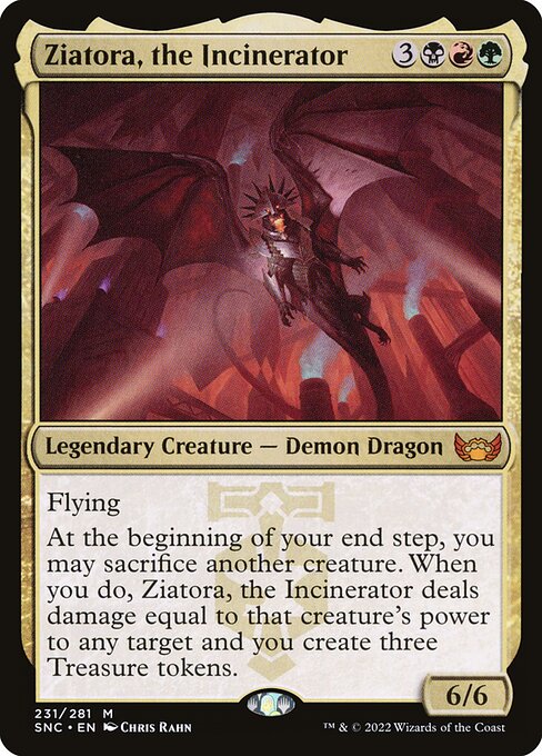 Ziatora, the Incinerator (Streets of New Capenna #231)