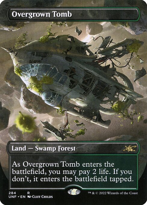 Overgrown Tomb (Borderless)