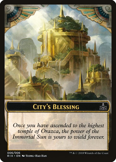 City's Blessing (Rivals of Ixalan Tokens #6)