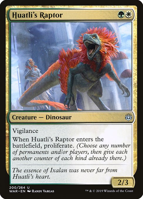 Raptor d'Huatli|Huatli's Raptor