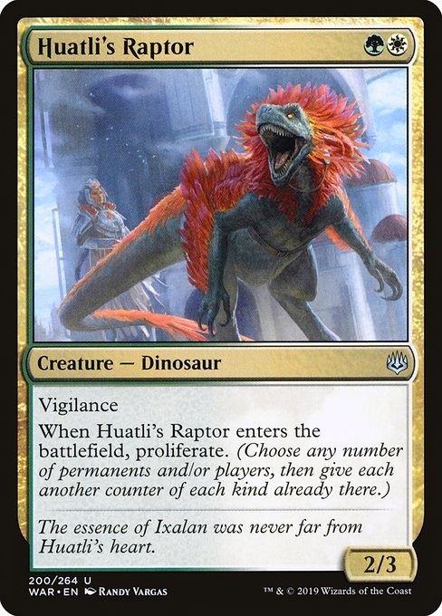 Huatli's Raptor (War of the Spark #200)