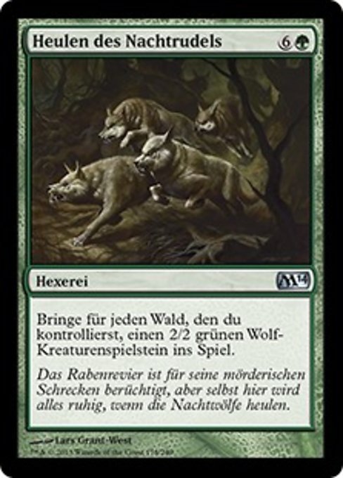 Howl of the Night Pack (Magic 2014 #178)