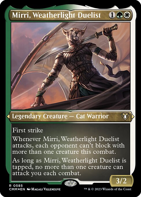 Mirri, Weatherlight Duelist (Commander Masters #585)