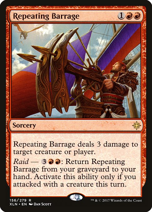 Repeating Barrage (xln) 156