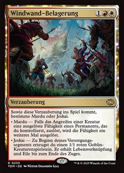 Windwand-Belagerung