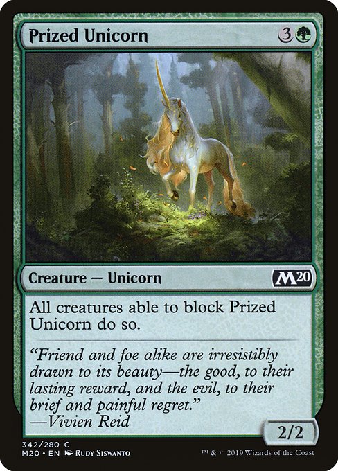 Licorne prisée|Prized Unicorn