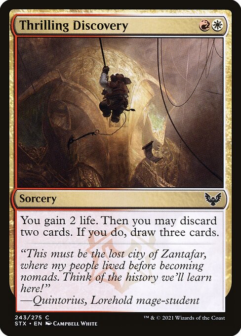 Thrilling Discovery card image