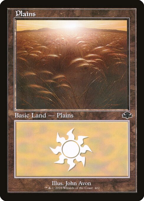 Plains (Dominaria Remastered #402)