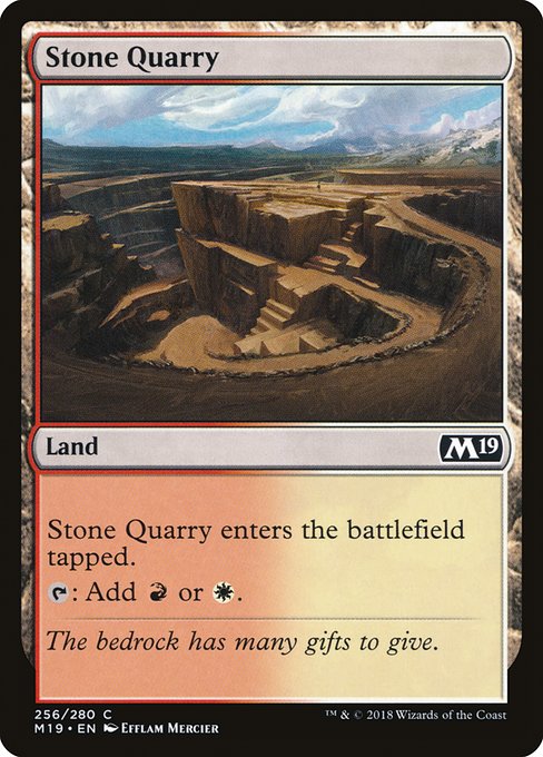 Stone Quarry (Core Set 2019 #256)