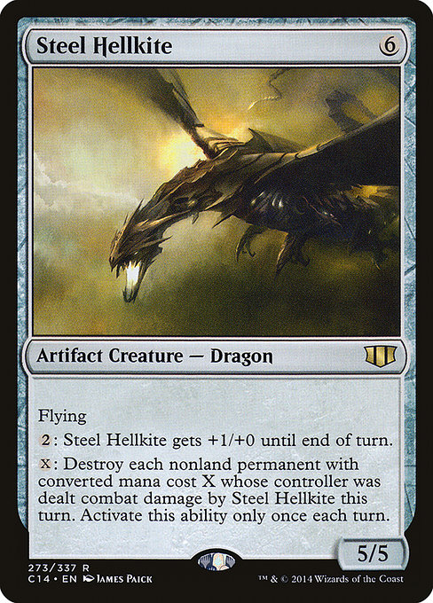 Steel Hellkite (Commander 2014 #273)