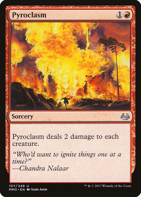 Pyroclasme|Pyroclasm