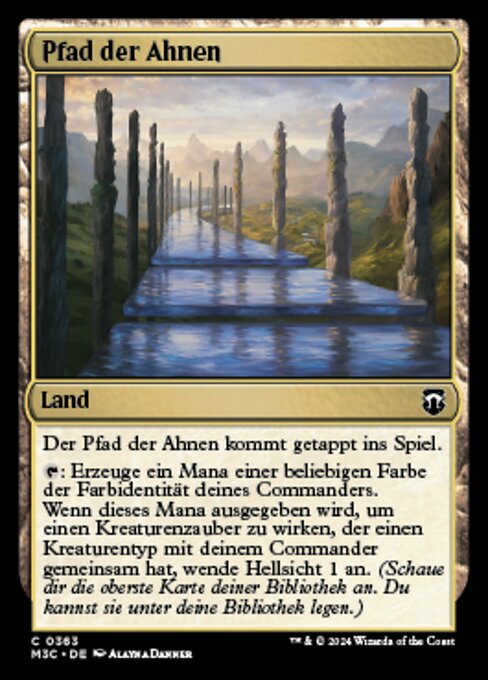 Path of Ancestry (Modern Horizons 3 Commander #363)