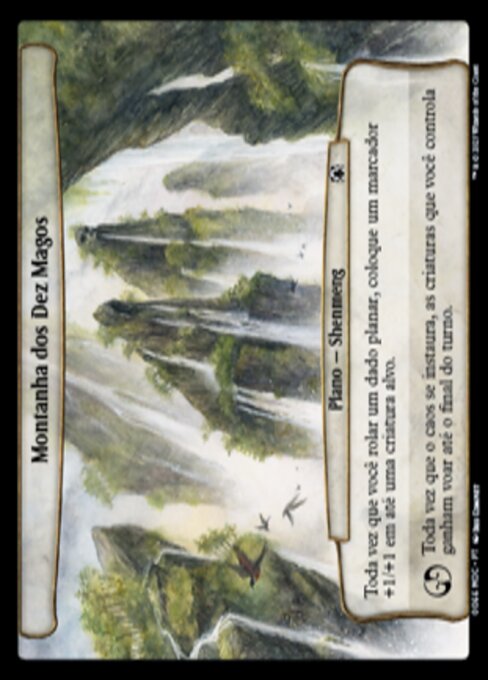 Ten Wizards Mountain (March of the Machine Commander #66)