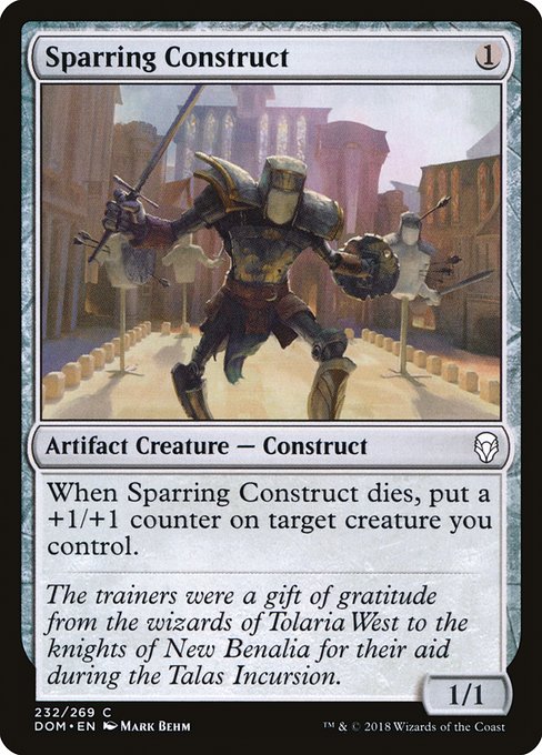 Sparring Construct (Dominaria #232)