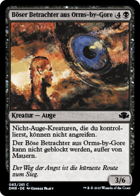 Evil Eye of Orms-by-Gore (Dominaria Remastered #83)