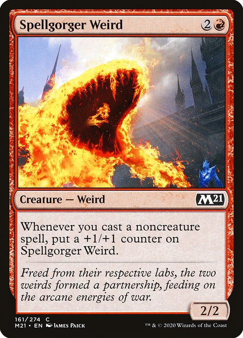 Spellgorger Weird (Core Set 2021 #161)