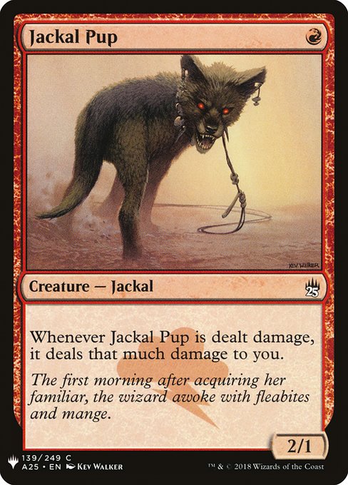 Jackal Pup (Mystery Booster #985)