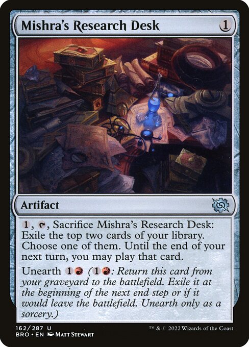 Mishra's Research Desk card image