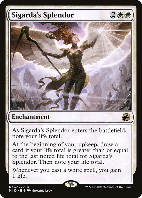 Sigarda's Splendor (Innistrad: Midnight Hunt #33)