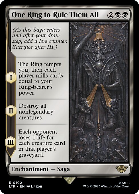 One Ring to Rule Them All (ltr) 102 One Ring to Rule Them All (ltr) 102