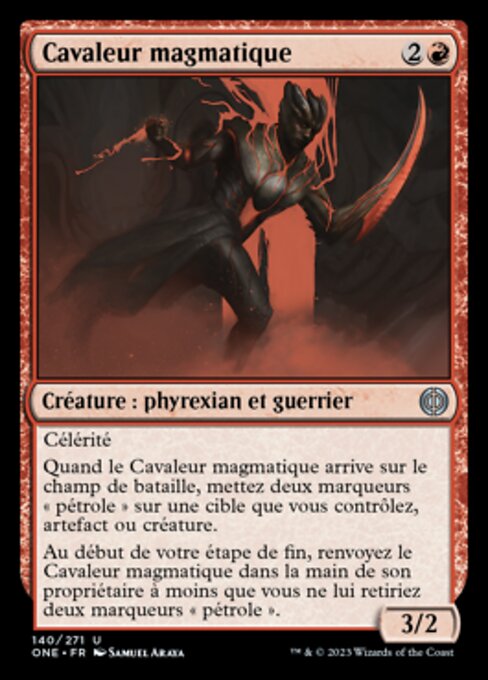 Magmatic Sprinter (Phyrexia: All Will Be One #140)