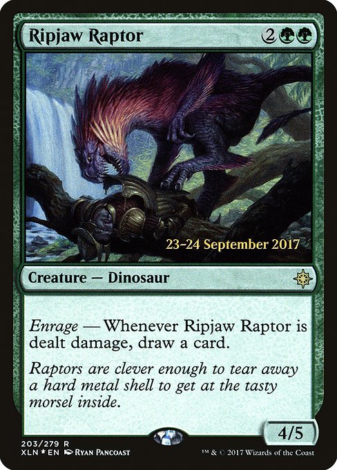Ripjaw Raptor (Ixalan Promos #203s)