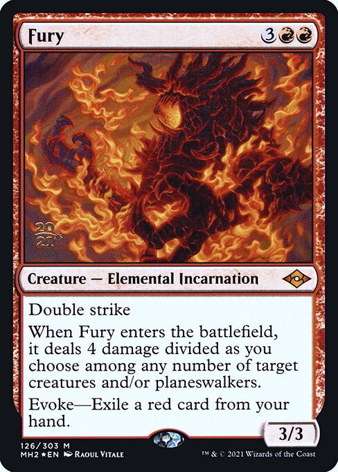 Fury (Modern Horizons 2 Promos #126s)