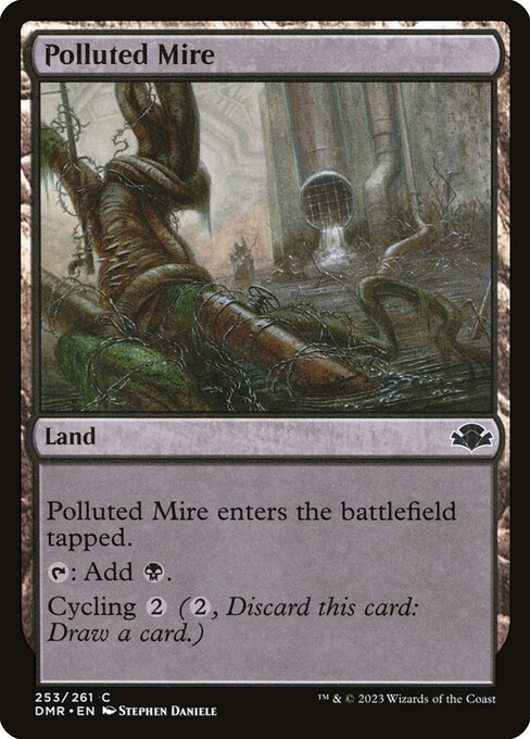 Polluted Mire (Dominaria Remastered #253)
