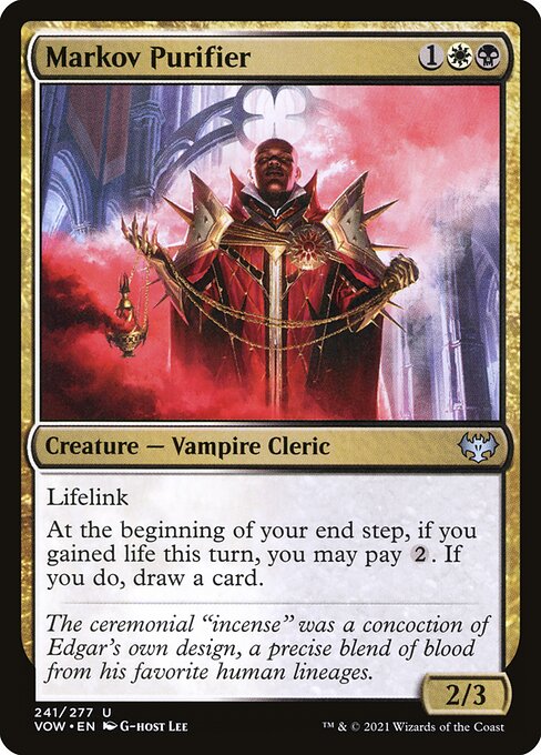 Markov Purifier (Innistrad: Crimson Vow #241)