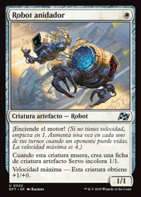 Robot anidador